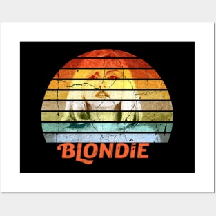 Blondie Vintage Retro Posters and Art